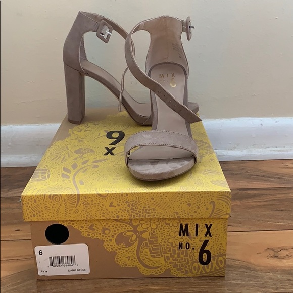 Mix No. 6 Shoes - Mix No. 6 Cym Sandal with Block Heel